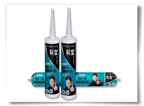 KEBAO 208 Curtain wall、doors and windows weather-proof silicone sealant